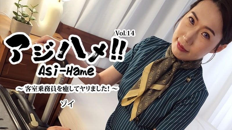 亞洲抽插！ ！Vol.14〜我療癒了空服員並搞上！ 〜 - Zoey